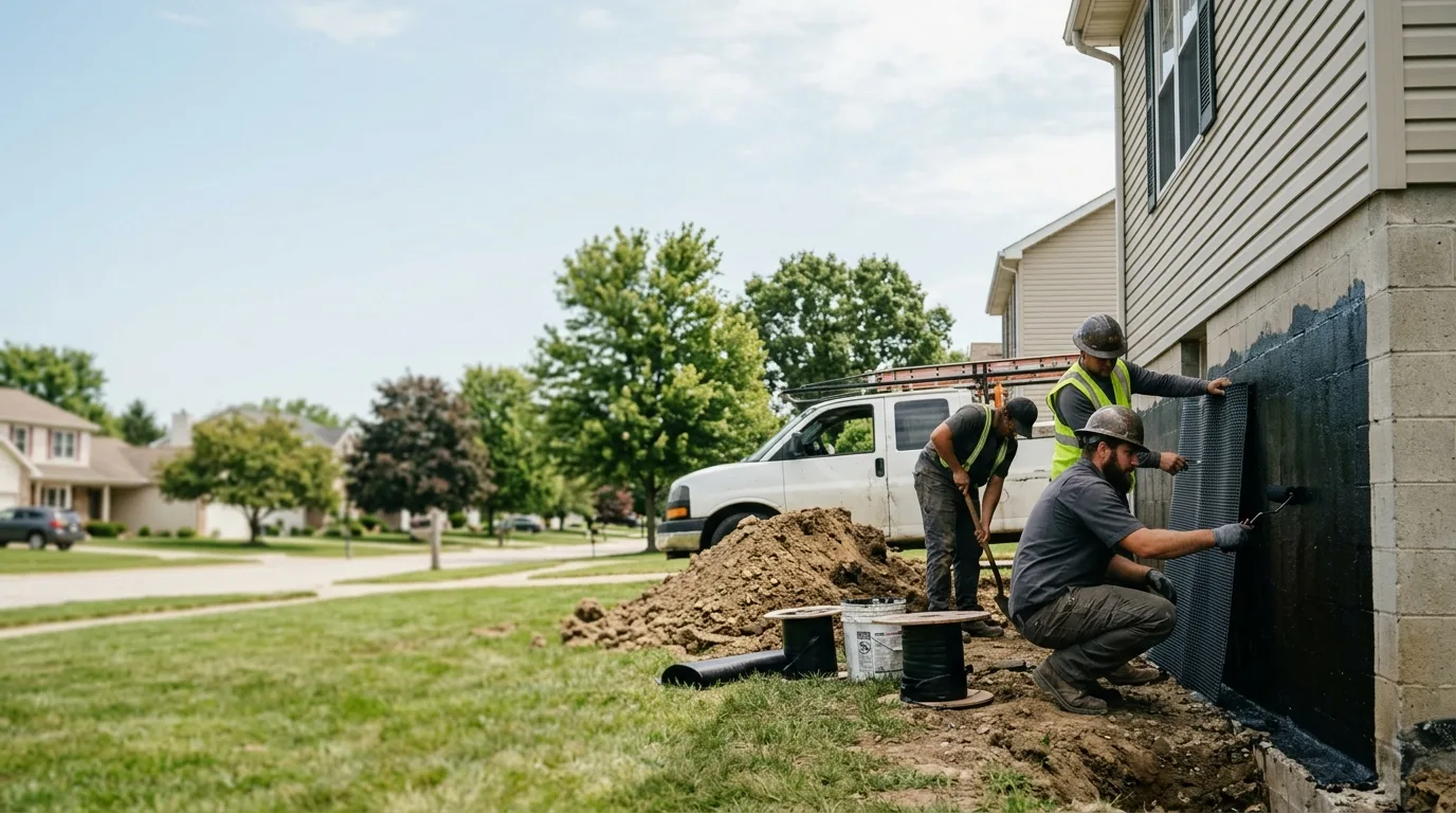 Basement Waterproofing in Woodward, IA near me